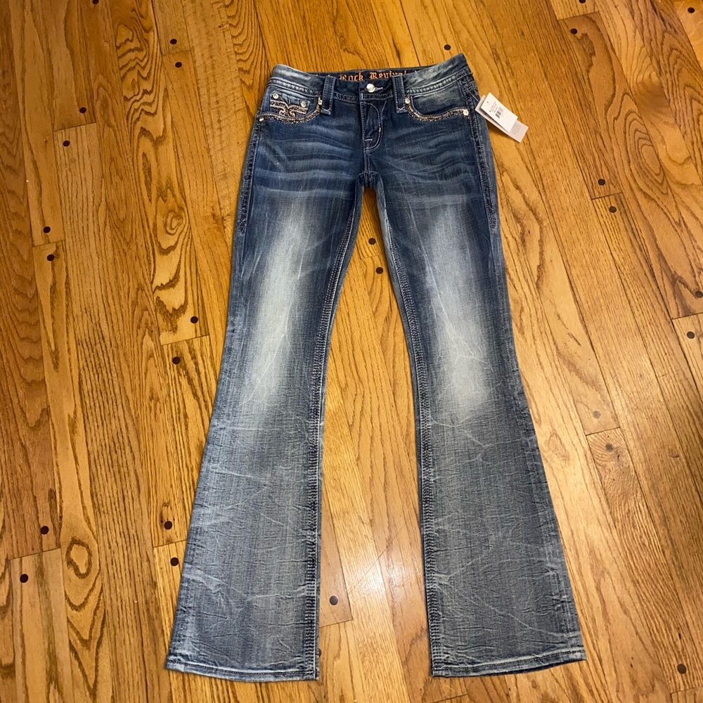 NWT ROCK REVIVAL JEANS  BETTY BOOT CUT